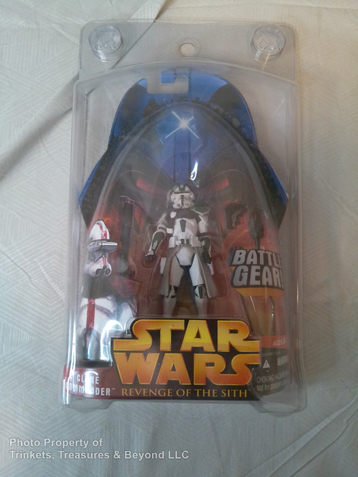 Star Wars Revenge Of The Sith Clone Commander #33 3.75" Figure