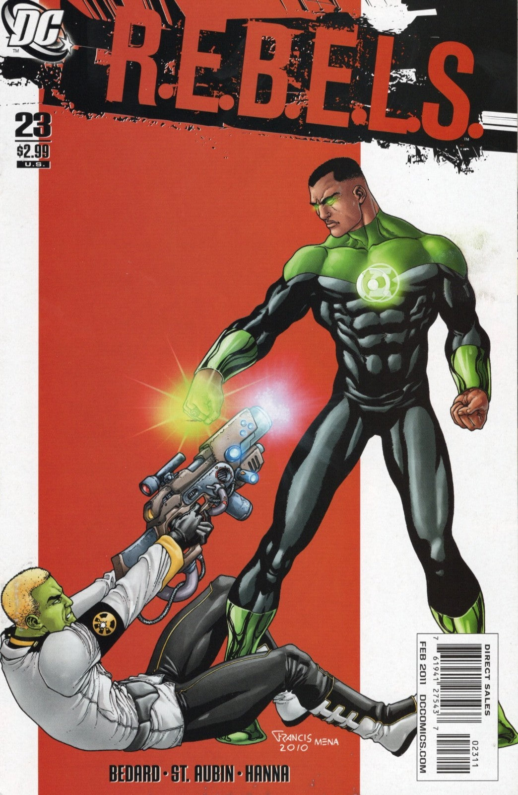 DC Rebels #23 Green Lantern Feb 2011