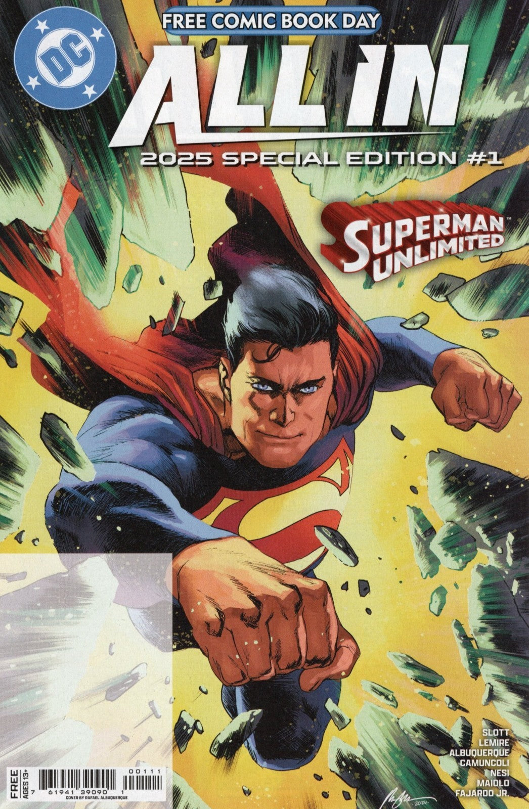 FCBD ALL IN Absolute Universe Special Edition #1 DC Comics 2025 