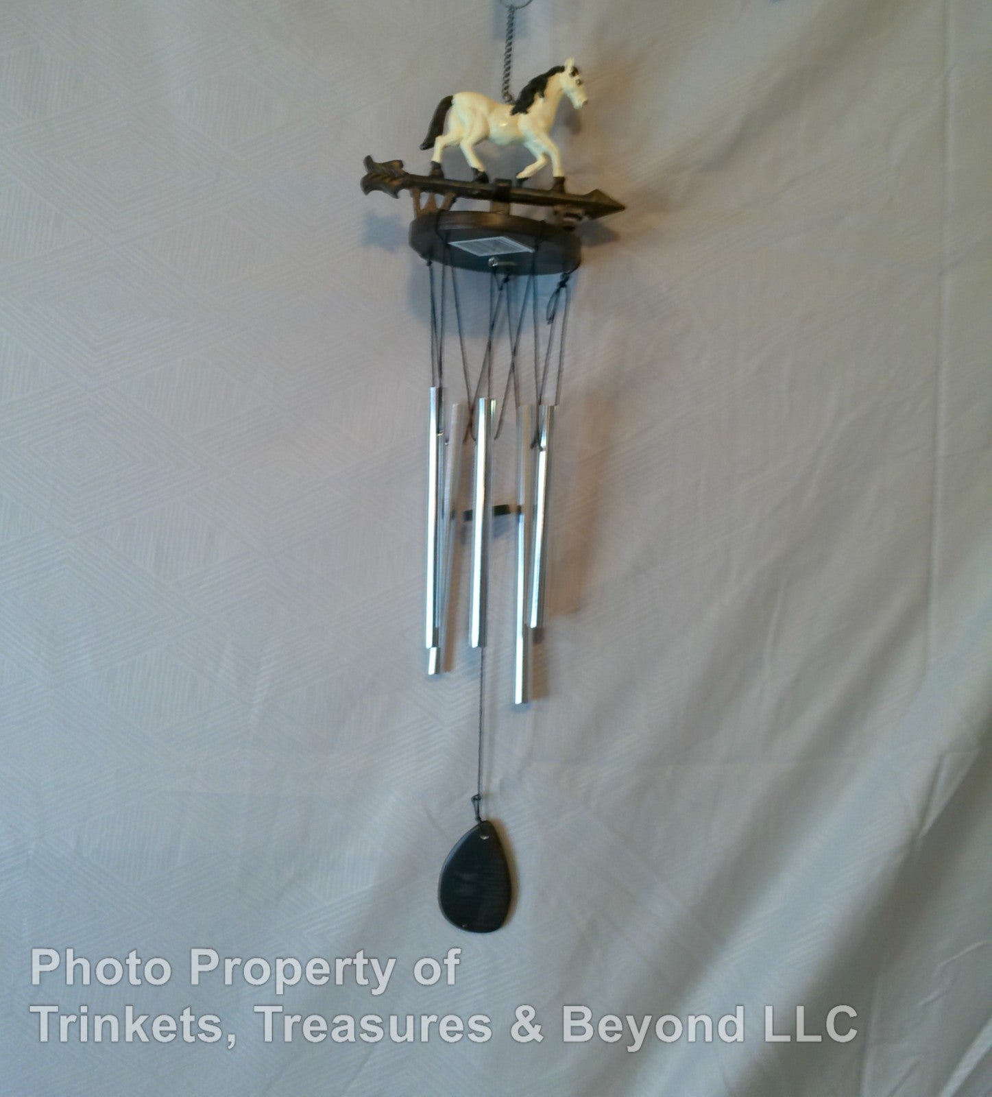 Horse Wind Direction Windchime 18" Tall