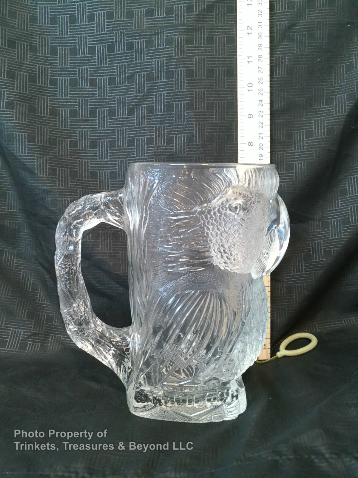 Tropicana Casino Large Parrot Beer Mug - Fun Tropical Party Drinkware