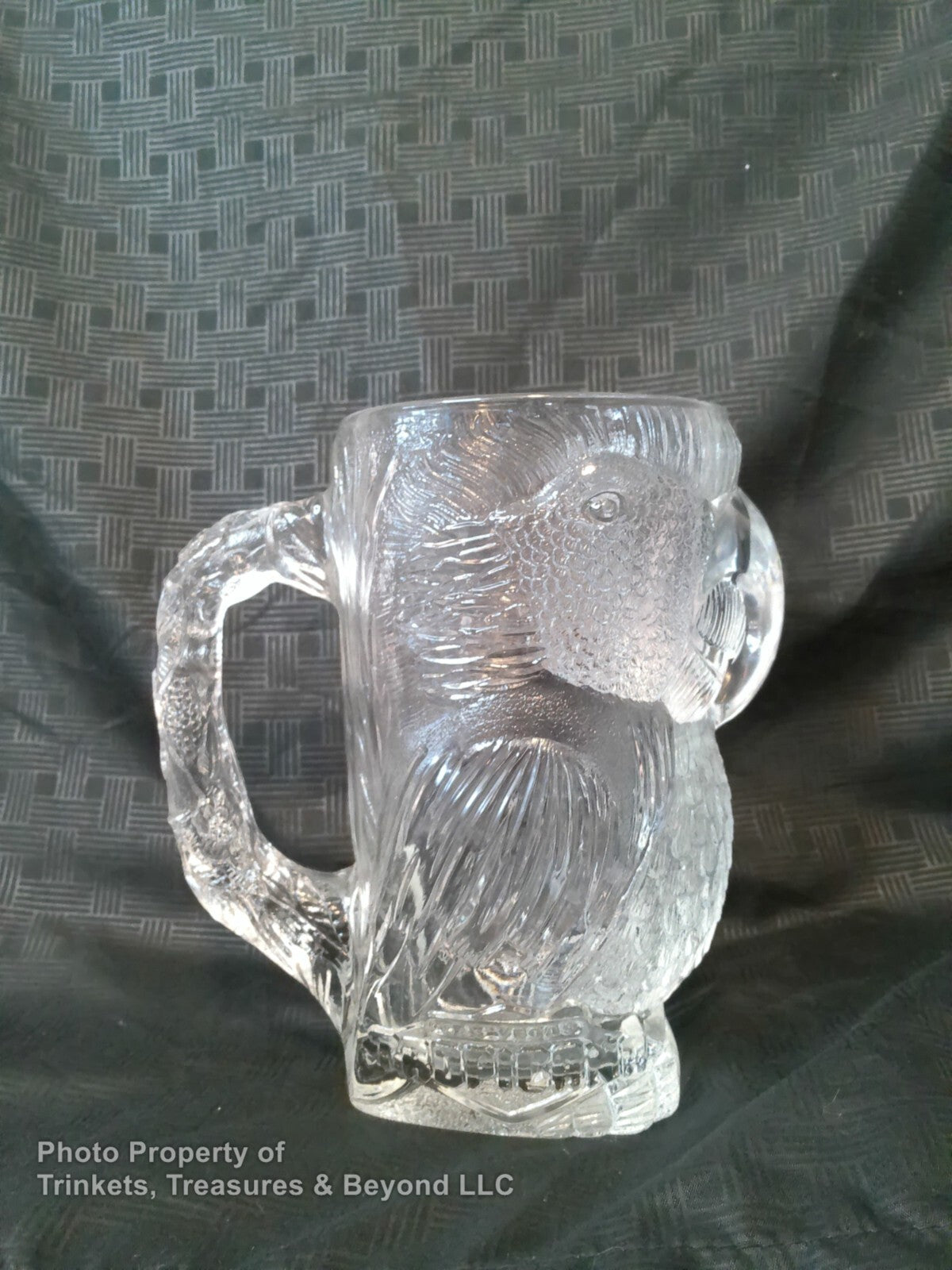 Tropicana Casino Large Parrot Beer Mug - Fun Tropical Party Drinkware