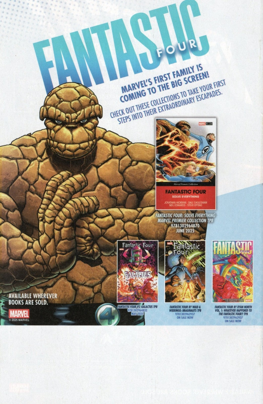 Marvel Fantastic Four FCBD 2025 #1