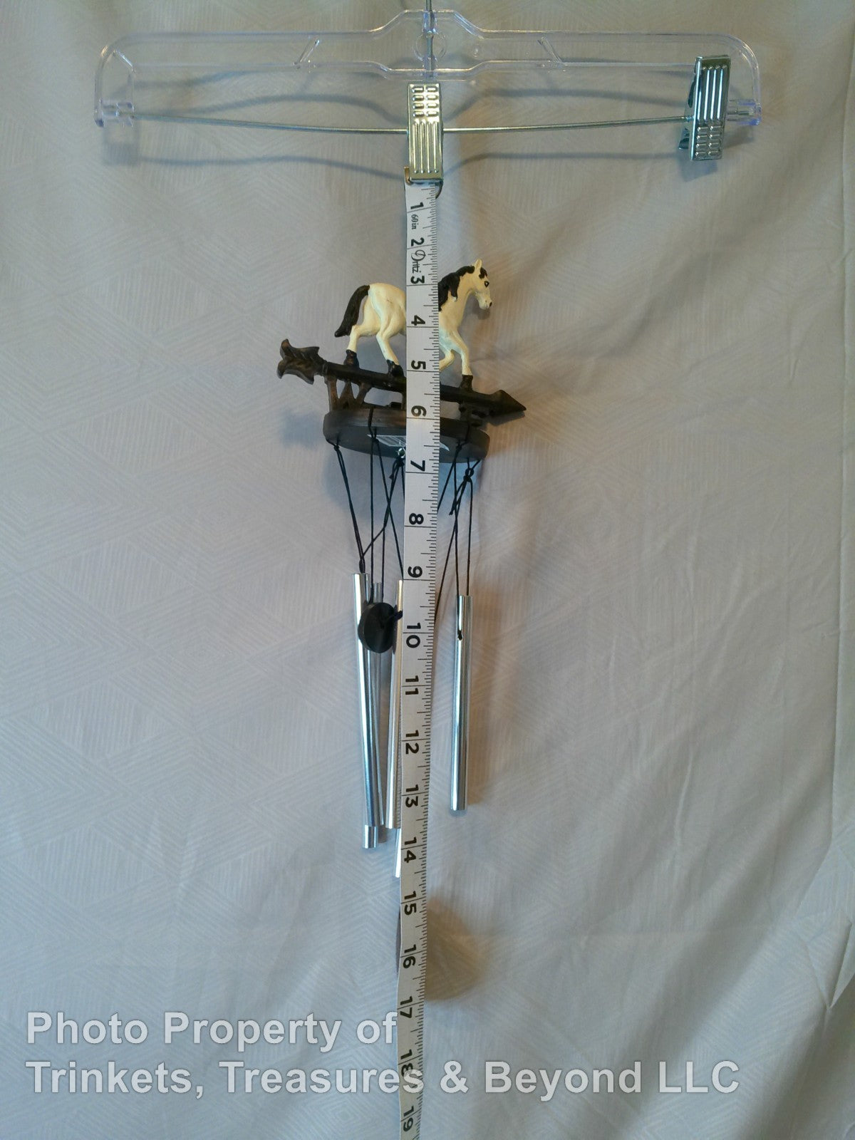 Horse Wind Direction Windchime 18" Tall